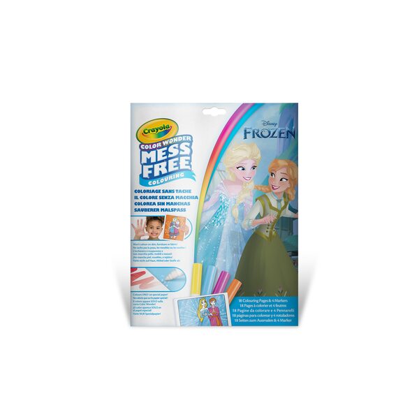 CRAYOLA FROZEN Color Wonder krāsošanas komplekts, 75-2664