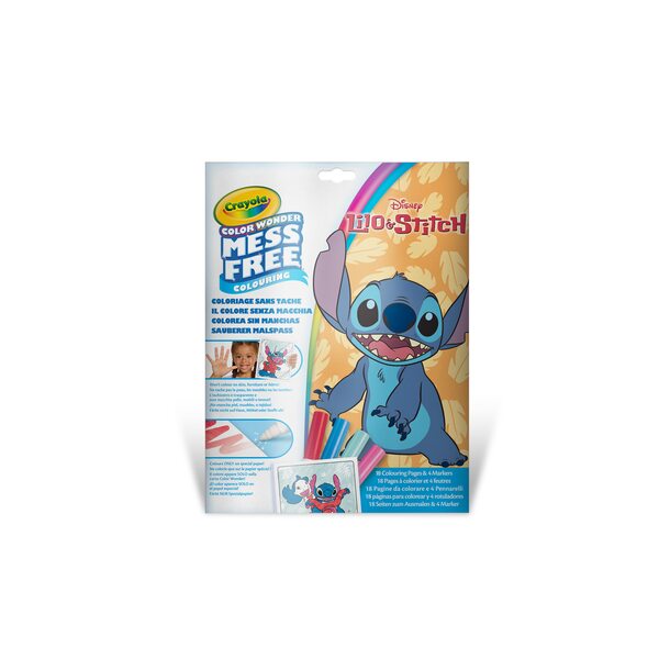 CRAYOLA Lilo&Stich Color Wonder komplekts, 75-2665 CRAYOLA Lilo&Stich Color Wonder komplekts, 75-2665