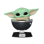 FUNKO POP! Vinila figūra: The Mandalorian - Grogu in a pram, 76551F FUNKO POP! Vinila figūra: The Mandalorian - Grogu in a pram, 76551F