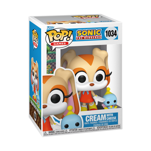 FUNKO POP! Vinila figūra: Sonic - Cream & Cheese, 80307F