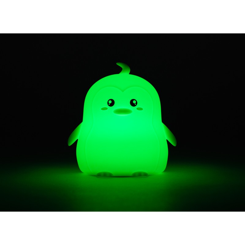 bo. Krāsaina nakts lampa Pingvīns, 8043ML