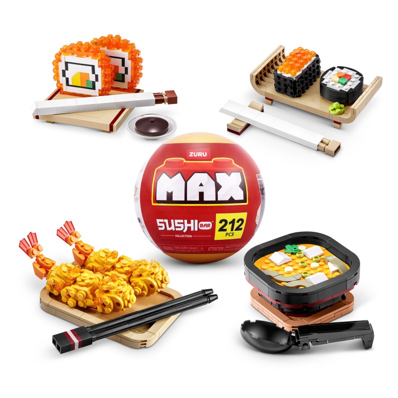 MAX SUSHI Klucīšu komplekts kapsulā, 83199