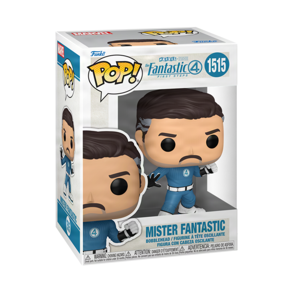 FUNKO POP! Vinila Figūra: Marvel: The Fantastic Four: First Steps - Mister Fantastic, 83584F