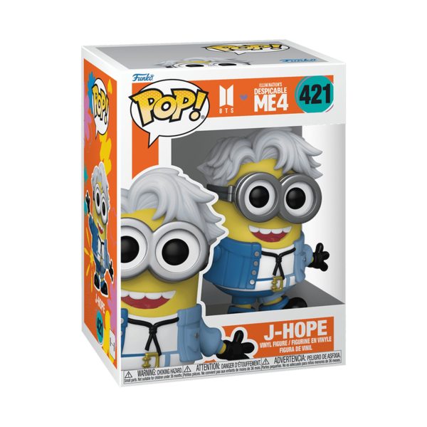 FUNKO POP! Vinila figūra: BTS x Despicable Me 4 - J-Hope, 85963F