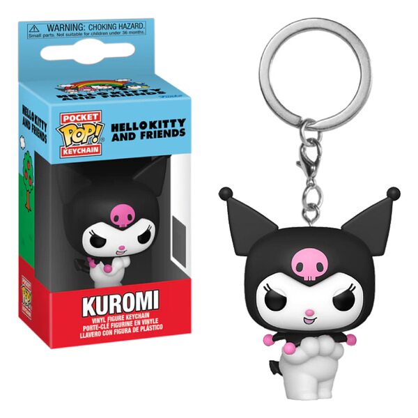 FUNKO POP! atslēgu piekariņš: Sanrio - Kuromi, 85987F FUNKO POP! atslēgu piekariņš: Sanrio - Kuromi, 85987F