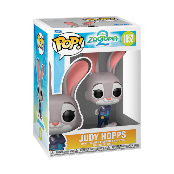 FUNKO POP! Vinila figūra: Disney: Zootropolis 2 - Judy Hopps, 86634F FUNKO POP! Vinila figūra: Disney: Zootropolis 2 - Judy Hopps, 86634F