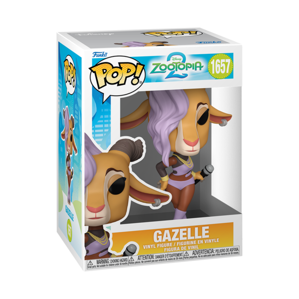 FUNKO POP! Vinila figūra: Disney: Zootropolis 2 - Gazelle, 86639F