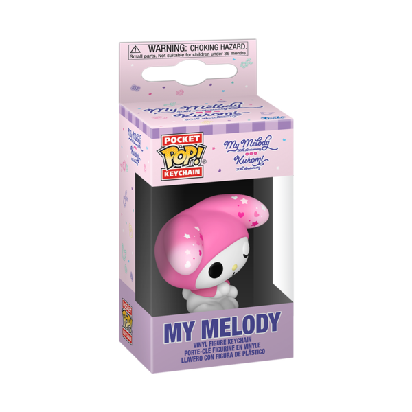 FUNKO POP! atslēgu piekariņš: Sanrio - My Melody (50th Anniversary), 86876F