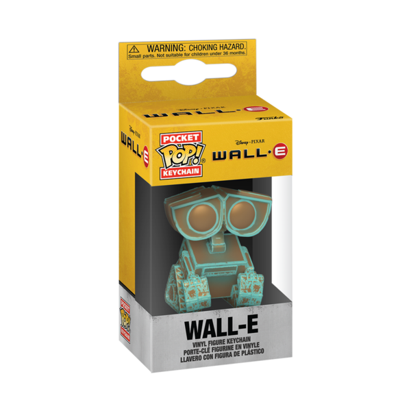 FUNKO POP! atslēgu piekariņš: Disney - WALL-E (Patina), 88183F