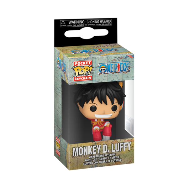 FUNKO POP! atslēgu piekariņš: One Piece - Monkey D. Luffy (Egghead Arc), 88262F
