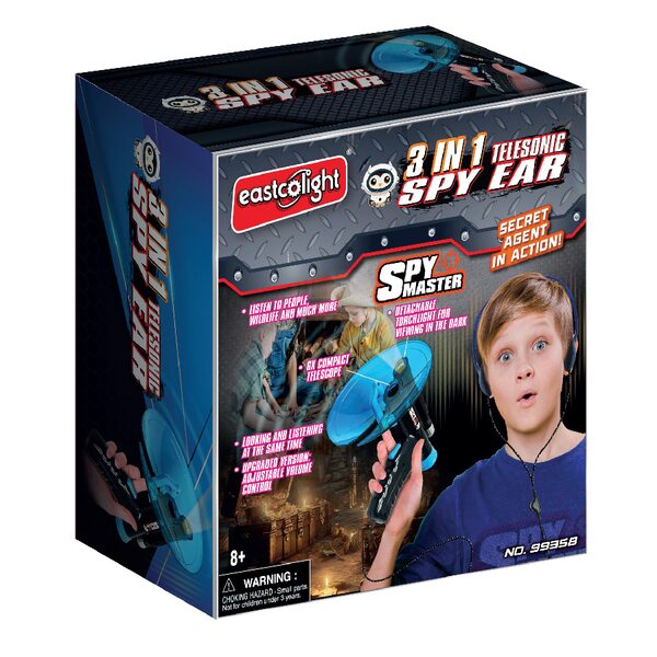 EASTCOLIGHT Telesonic Spy Ear 3in1, 99358