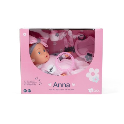 bo. Interaktīva lelle  Anna, 42 cm, BD1374ML