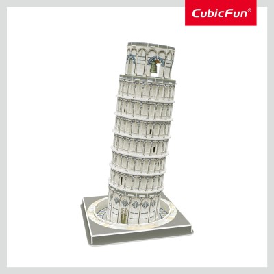 CUBICFUN 3D puzle Pizas tornis, C241H
