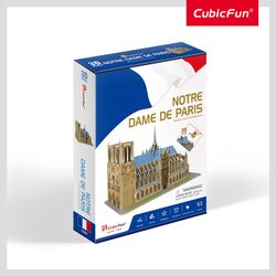 CUBICFUN 3D puzle Parīzes Dievmātes katedrāle, C242H