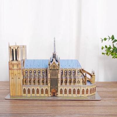 CUBICFUN 3D puzle Parīzes Dievmātes katedrāle, C242H