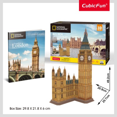 CUBICFUN NatGeo - Big Ben, DS0992H