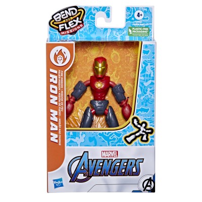 AVENGERS Bend and Flex Figūriņa, 15 cm, F4008