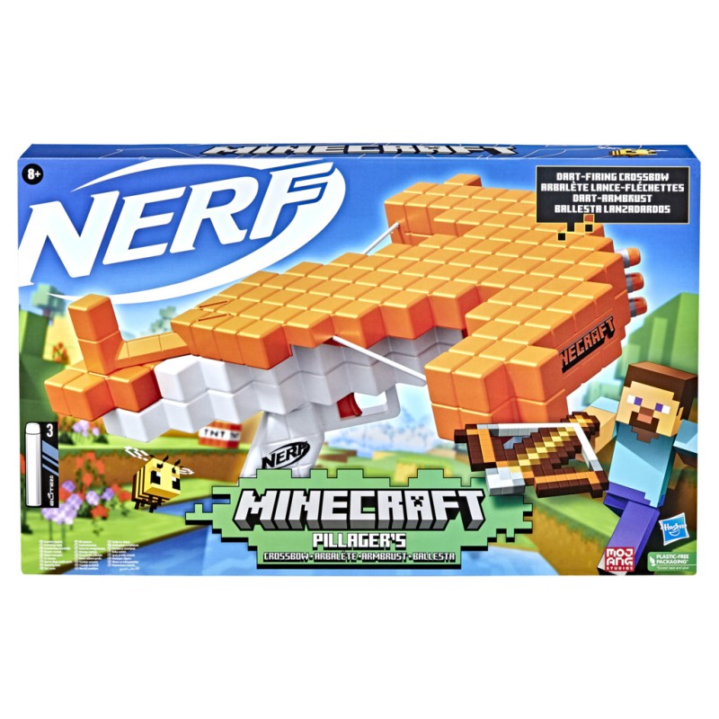 NERF Minecraft Rotaļu ierocis "Pillagers" arbalets, F4415