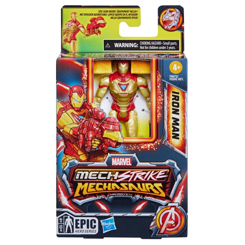MARVEL Mech Strike 3.0 Figūriņa, 10 cm, F6592