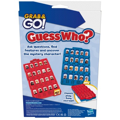 Ceļojumu spēle Guess Who Grab&Go, F8257BAL