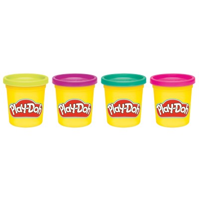 PLAY-DOH Plastilīna trauciņi, 4 gab., G0512