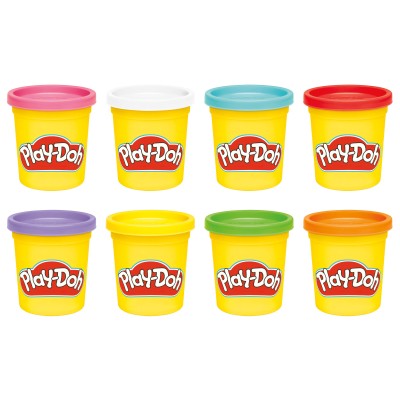 PLAY-DOH Plastilīna trauciņi, 8 gab., G0513