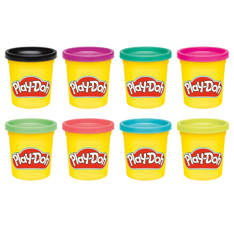 PLAY-DOH Plastilīna trauciņi, 8 gab., G0513