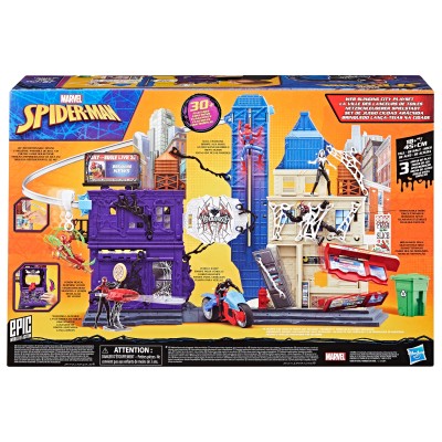 SPIDER-MAN playset Venomversus Web City Showdown, G0737