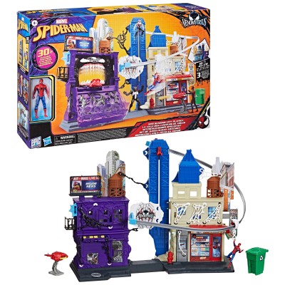 SPIDER-MAN playset Venomversus Web City Showdown, G0737