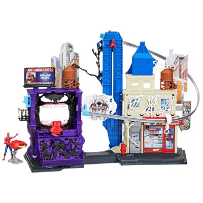 SPIDER-MAN playset Venomversus Web City Showdown, G0737