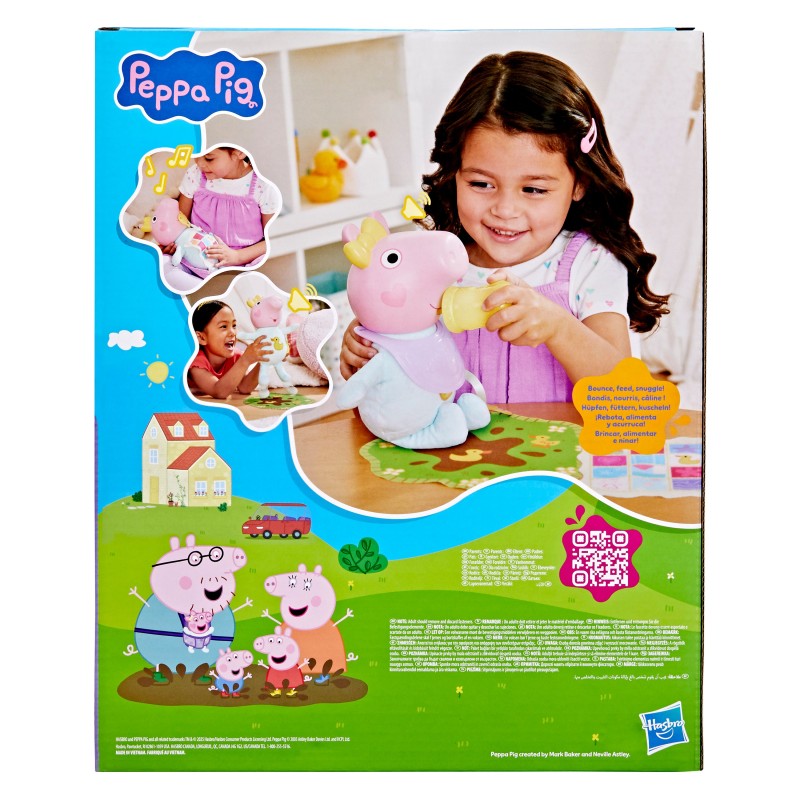 PEPPA PIG Interaktīva rotaļlieta Oinks & Snuggles Evie, G1637