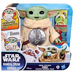 STAR WARS Figūra ar aksesuāriem Snacking Grogu, 16,5 cm, G3087