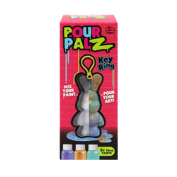 Pour Palz DIY Mini krāsojamais zaķis ar atslēgu piekariņu, GSG08664