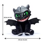 HOW TO TRAIN YOUR DRAGON Real FX Interaktīvā lelle – Nezobs, HTTYD100101