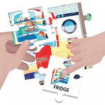 HEADU Izglītojoša spēle pirmsskolas vecuma bērniem ´´Easy English´´ 100 vārdi - Mana māja, IT23158