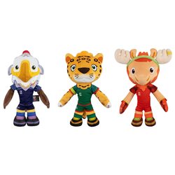FIFA Plīša rotaļlieta Talismans, 20 cm, JPFI00005