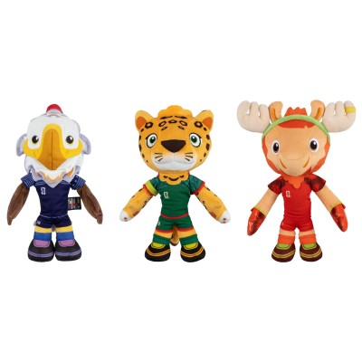 FIFA Plīša rotaļlieta Talismans, 20 cm, JPFI00005