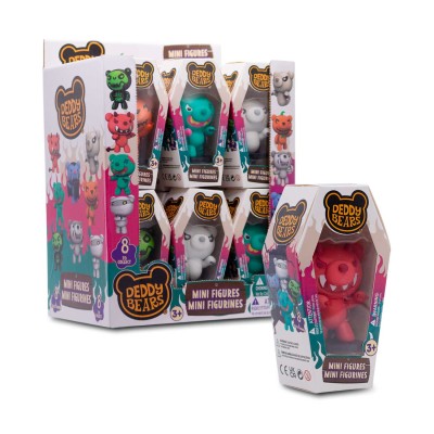 DEDDY BEARS Mini figūriņa, 7,5 cm, JTDB8004