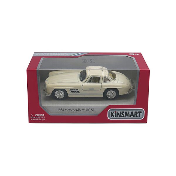 KINSMART Die-Cast modelis 1954 Mercedes-Benz 300SL, izmērs 1:38, KT5346 KINSMART Die-Cast modelis 1954 Mercedes-Benz 300SL, izmērs 1:38, KT5346