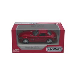 KINSMART Die-Cast modelis Mercedes-Benz SLS AMG, izmērs 1:38, KT5349