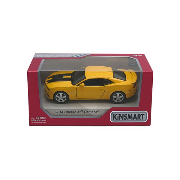 KINSMART Die-Cast modelis 2014 Chevrolet Camaro, izmērs 1:38, KT5383