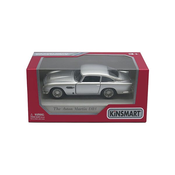 KINSMART Die-Cast modelis 1963 Aston Martin DB5, izmērs 1:38, KT5406