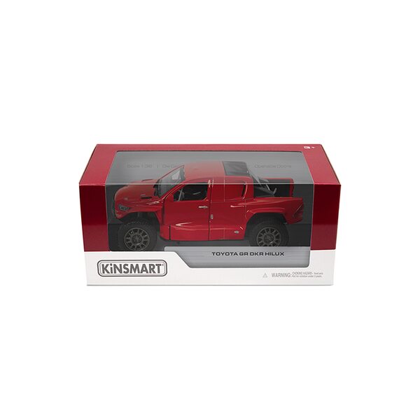 KINSMART Miniatūrais modelis - Toyota GR DKR Hilux, izmērs 1:36, KT5468
