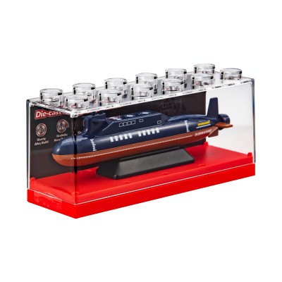 Metāla kara flotes kuģa modelis, 13,5 cm, KX66010