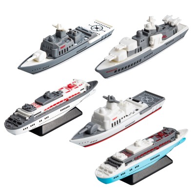 Metāla kara flotes kuģa modelis, 13,5 cm, KX66010
