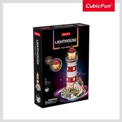 CUBICFUN 3D puzle bāka ar LED apgaismojumu, L540H