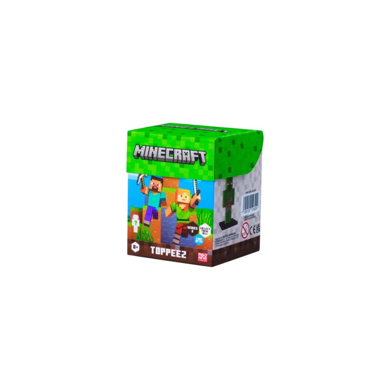 MINECRAFT 3D zīmuļu uzgaļi, 6 cm, MC2207