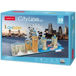 CUBICFUN 3D puzle „Londona“, MC253H
