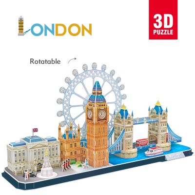 CUBICFUN 3D puzle „Londona“, MC253H