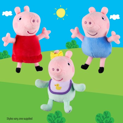 PEPPA PIG Plīša rotaļlieta, 15 cm, P08448